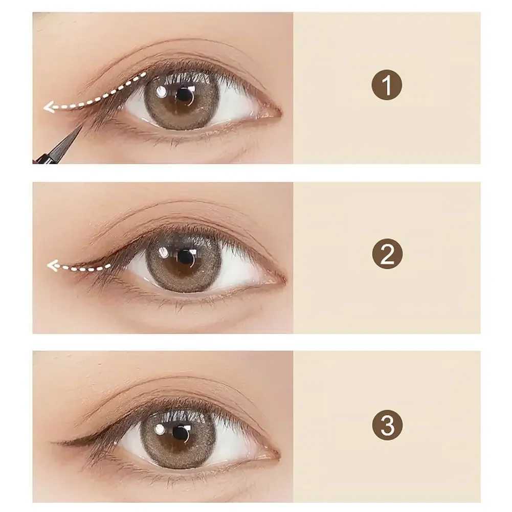 Ultra-thin Liquid Eyeliner Quick Drying Waterproof Smooth Eye Liner Long Lasting Lower Eyelash Pen Women Makeup Cosmetics Y240813