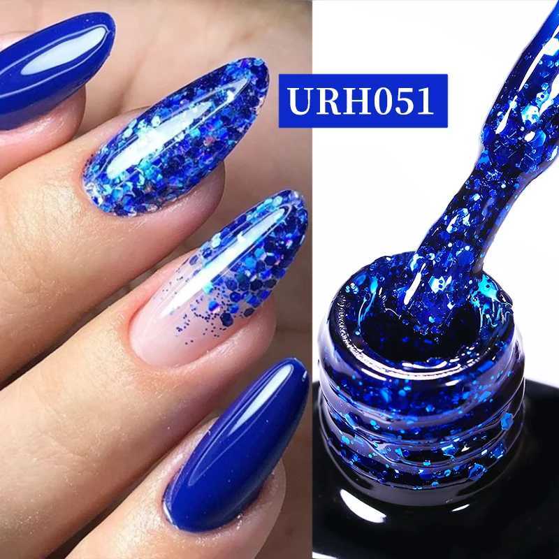 UR SUGAR 7ml Gel Nail Polish 140 Colors Soak Off UV LED Gel Semi Permanent Glitter Varnish Nail Art Salon Base Top Coat GelM240814