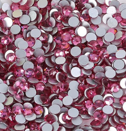 77colors Shiny SS20 4.7mm1440pcs Flat Back Non Fix Nail art Rhinestone 3D Glass Nail Art Decorations Garment Mix Rhinestone 240814