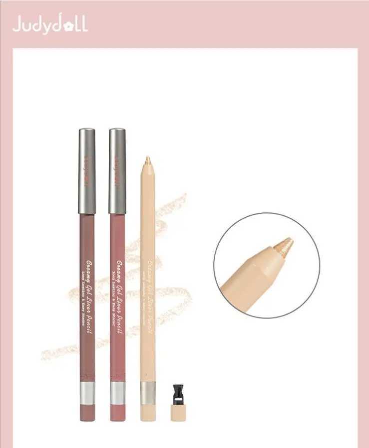 Judydoll Eyeliner Eyeshadow Gel Pencil Waterproof Long-lasting Easy to Wear Smudge-Proof Shimmer Beauty Makeup Eyeliner Pencil Y240813