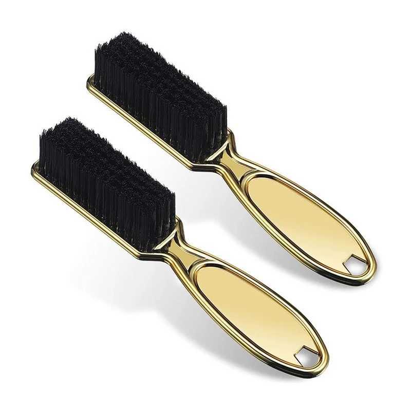 CestoMen Soild Wood Professional Fading Brush Barber Neck Cleaning Brush Comb Hair Accessories Mens Facial Cleaning Tools W240813