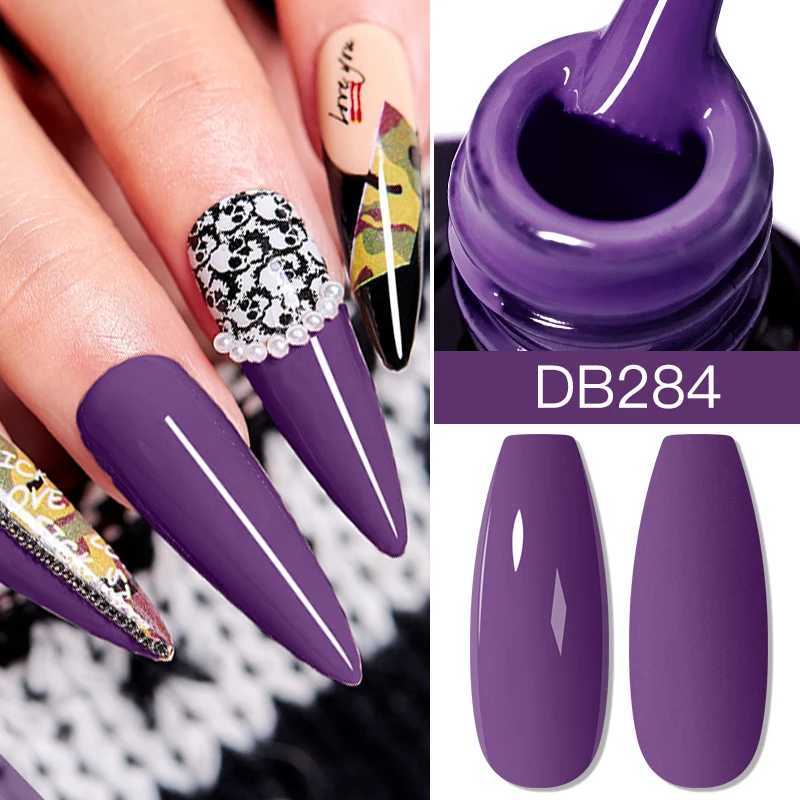 Mtssii Pink Purple Color Gel Nail Polish Spring Summer Semi Permanent For Manicure Soak Off Nail Art Gel Varnish Base Top CoatM240814