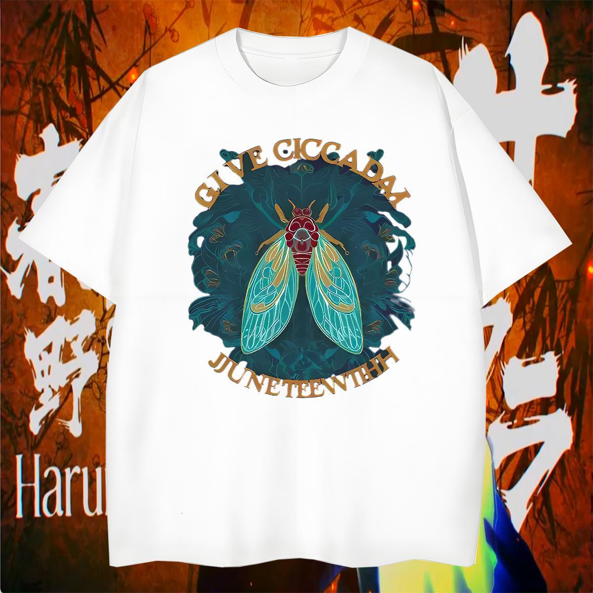 Mens T Shirts 230g Pure Cotton Butterfly Casual Daily Wear O Neck Short Sleeves DIY Anime Men Tshirts New Designer Comfortable Tee Shirt