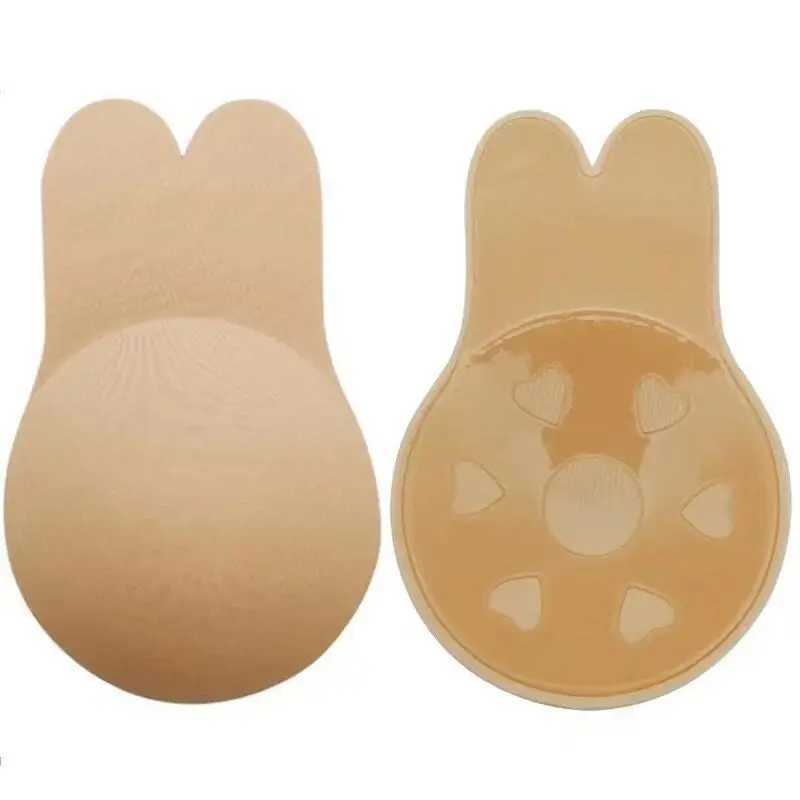 Womens breast lift sticker push up bra silicone invisible strapless breast lift strap Nipple cover bra padXJ250324
