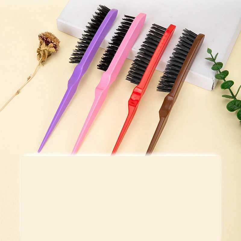 1 piece of hair brush beauty makeup styling fluffy rhythm massage comb flat bottomed pan hair styling tail combing hair wrapping hair combing curly ha