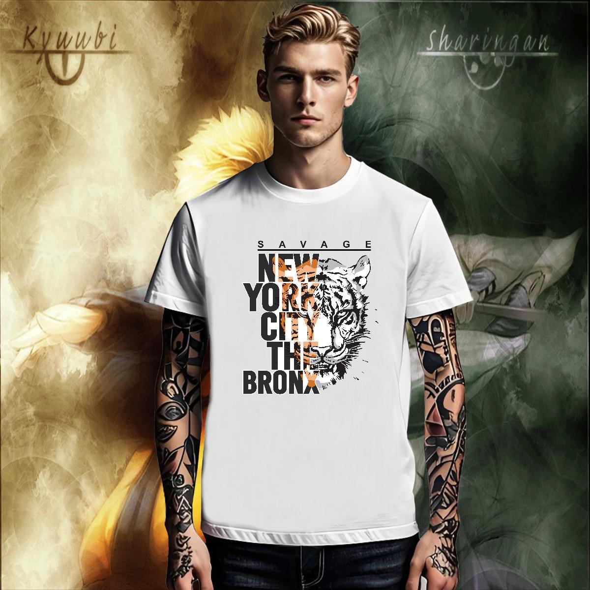 Loose Fit Men Tshirts Casual Daily Wear 100% Cotton 230g Cartoon Print Pure Cotton T shirt New Tops Shirt