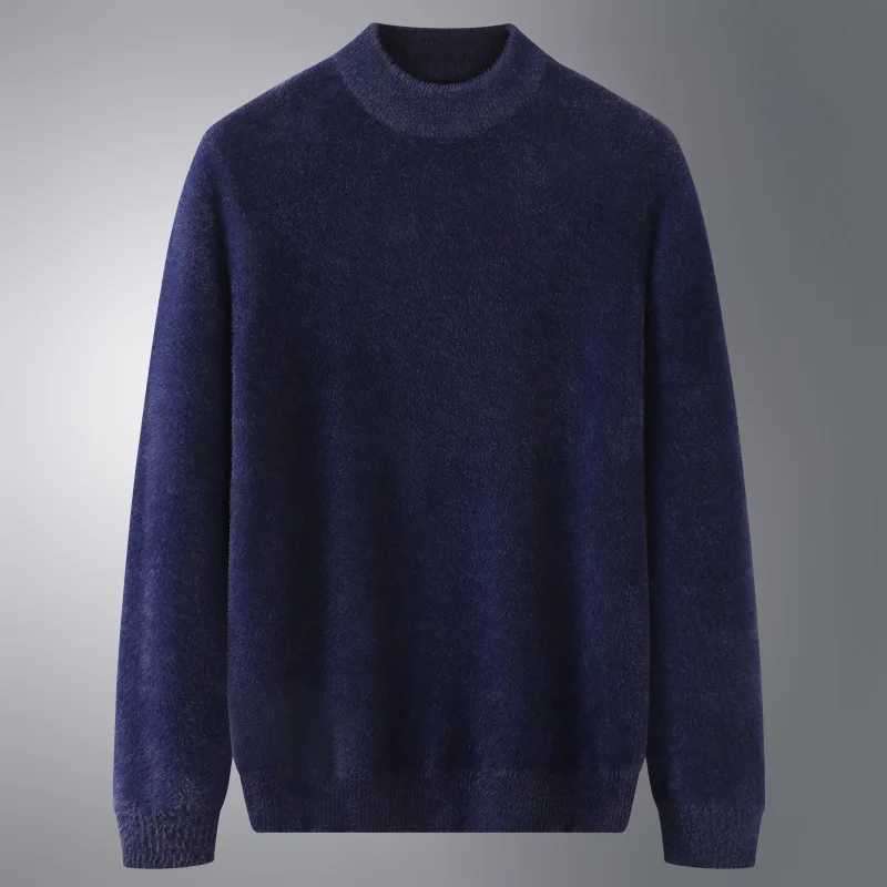 Autumn and spring mens loose sweater plus size sweater 6XL 7XL 8XL 130kgW240729