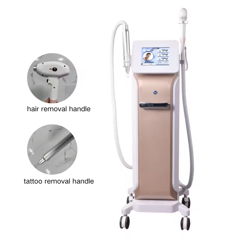 50 Million Shots Powerful 2000W Laser Diode 808 Ice Laser Hair Removal 3 Waves 755 808 1064nm Diode Laser Hair-removal Machine Picosecond Handle Optio