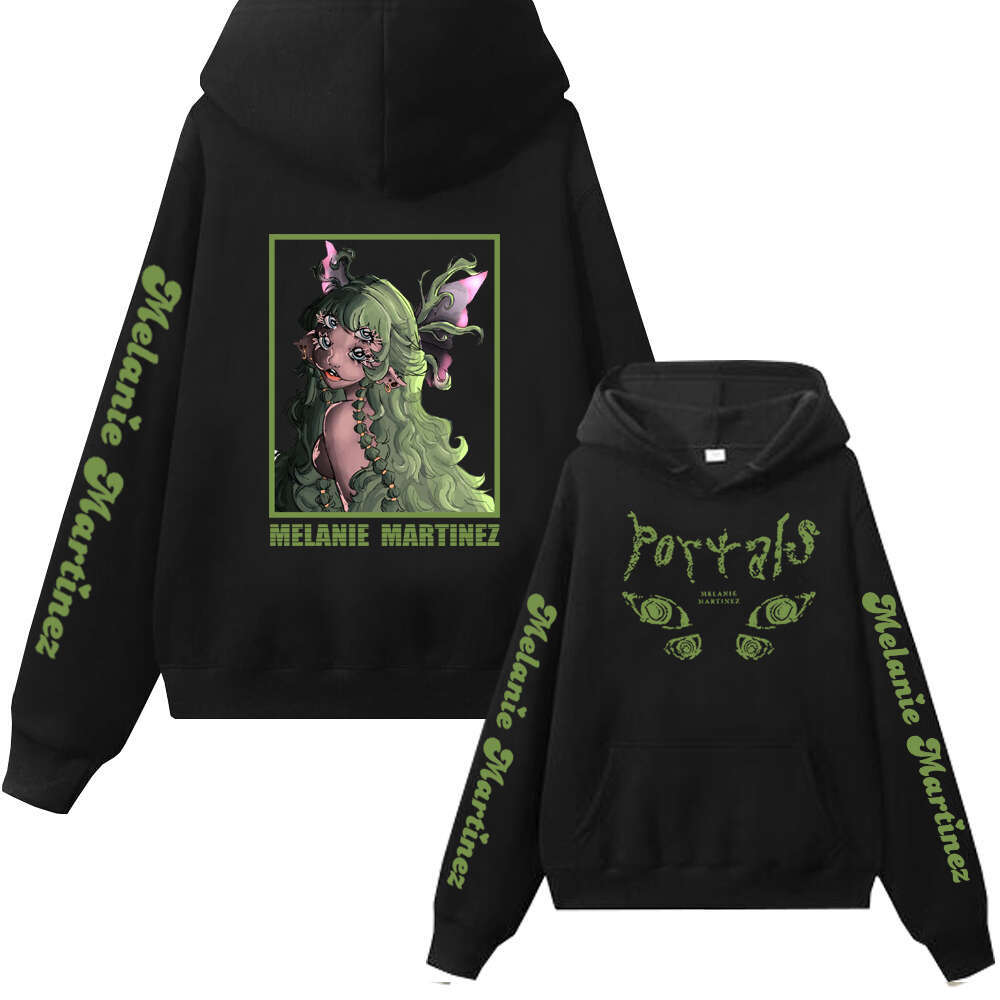 2023 Melanie Martinez Portals Tour Printed Hoodies Women Men Fleece Comfortable Hooded Sweatshirts Haruku Hip Hop Street Hoody