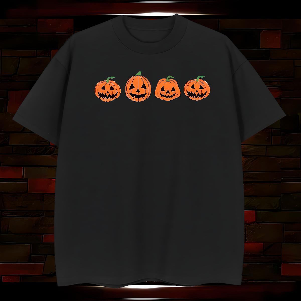 T-Shirts 230g 100% Cotton halloween Daily Wear Crew Neck Oversized Men Tshirts Customized Brand Tees