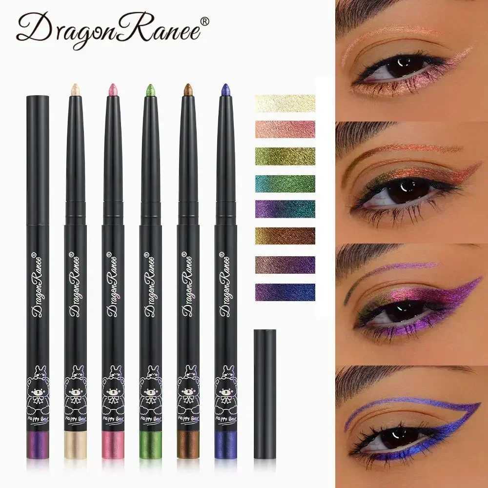 MultiChrome Aurora Chameleon Eyeliner Pencil Lasting Glitter Eyeshadow Lying Silkworm Pen Waterproof Beauty Cosmetics Eye Makeup Y240813