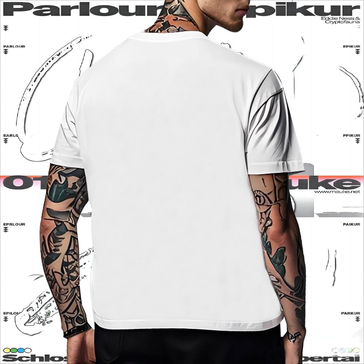 Fashion Men Tees eagle Hip Hop Street 230g Cotton Tops Shirt Breathable Short Sleeve Loose Mens T Shirts DIY