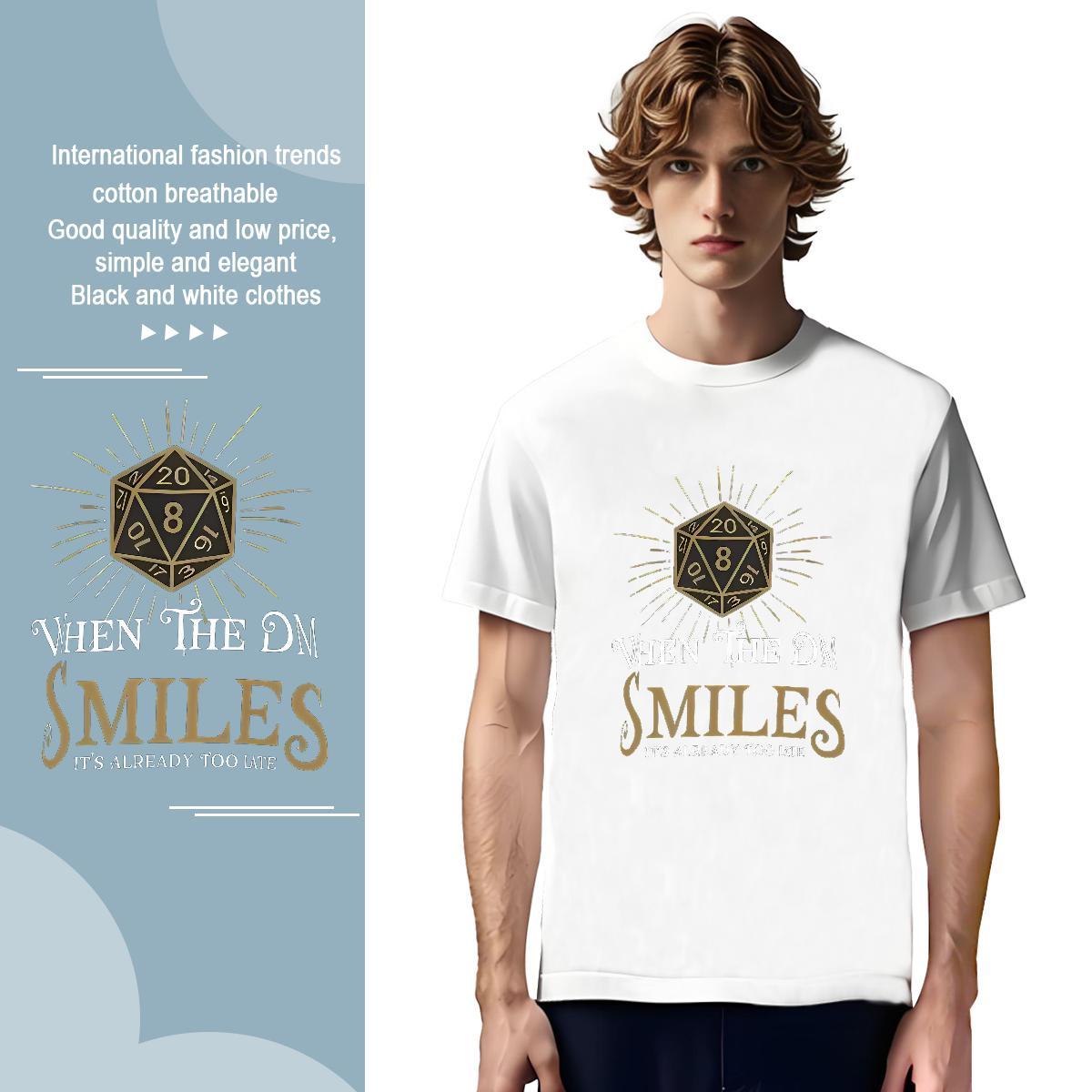 Comfortable letter T-Shirts Beach Tshirt for Man Woman 230g Cotton Brand Breathable Short Sleeve Custom Cartoon Polos
