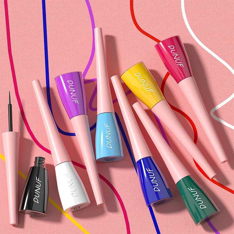Blue Eye Liner Pen Eyes Makeup Long-Lasting Liquid Quick-Dry Eyeliner Pencil 18-color White Red Colorful Pen Make Up Cosmetics Y240813