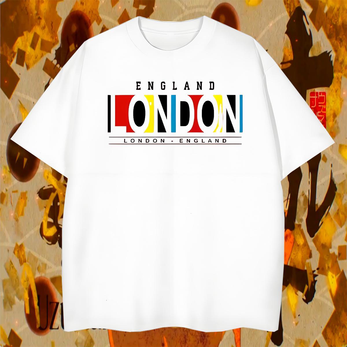 Comfortable Men Tops Tees Anime Printing Street 230g Cotton Asian Size Crew Neck letter T-Shirts DIY Customized Wear
