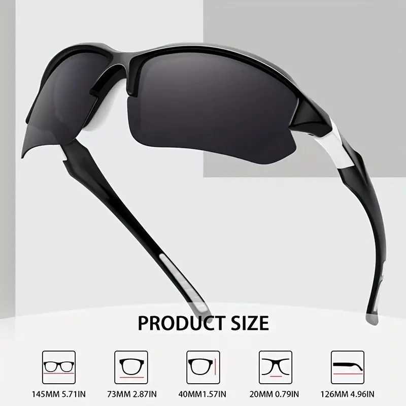 Fashion Sports Polarized Sunglasses for Men Women Cycling Running Fishing Sun Glasses Lightweight Outdoor Goggles W250116
