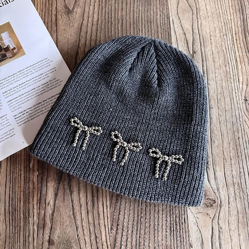 Simple Style Beanies 2025 Knit Winter Warm Caps Hats Hip-hop Soft Hat Brim Warm Knitted Cap for Men Women Lady Man 240813