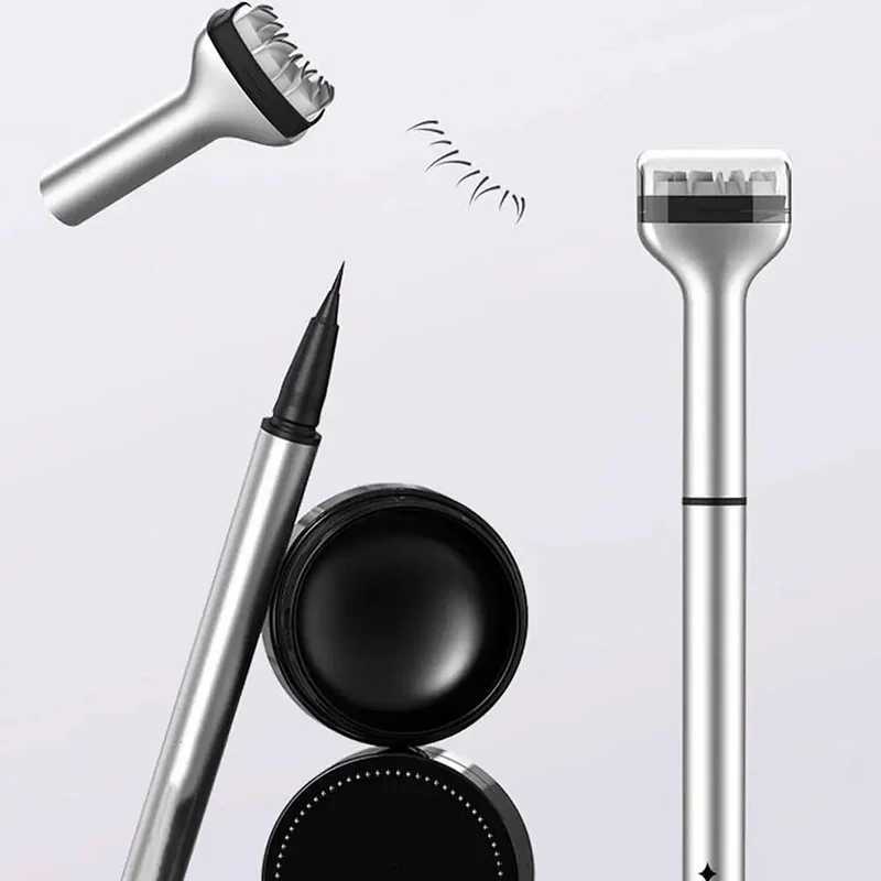 1 Set Eyelash Seal DIY Lower Lash Extension Stamps Silicone Makeup Tool For Beginner Convenient Natural Simulation Mascara Stick Y240813
