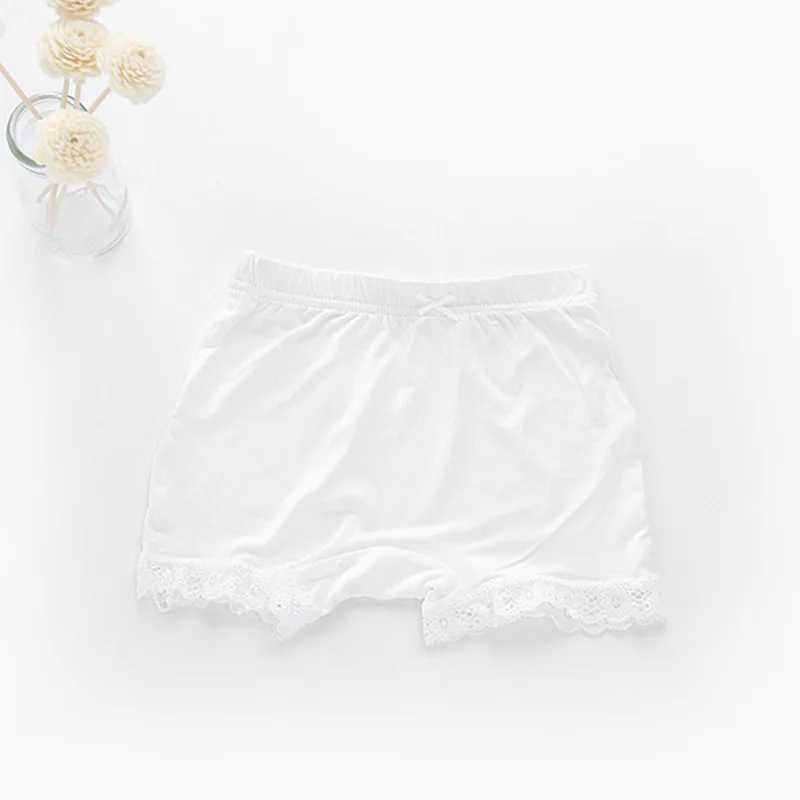 Summer girls safety shorts childrens underwear legs girls boxing underwear anti empty shorts childrens molded lace beach pants W240813
