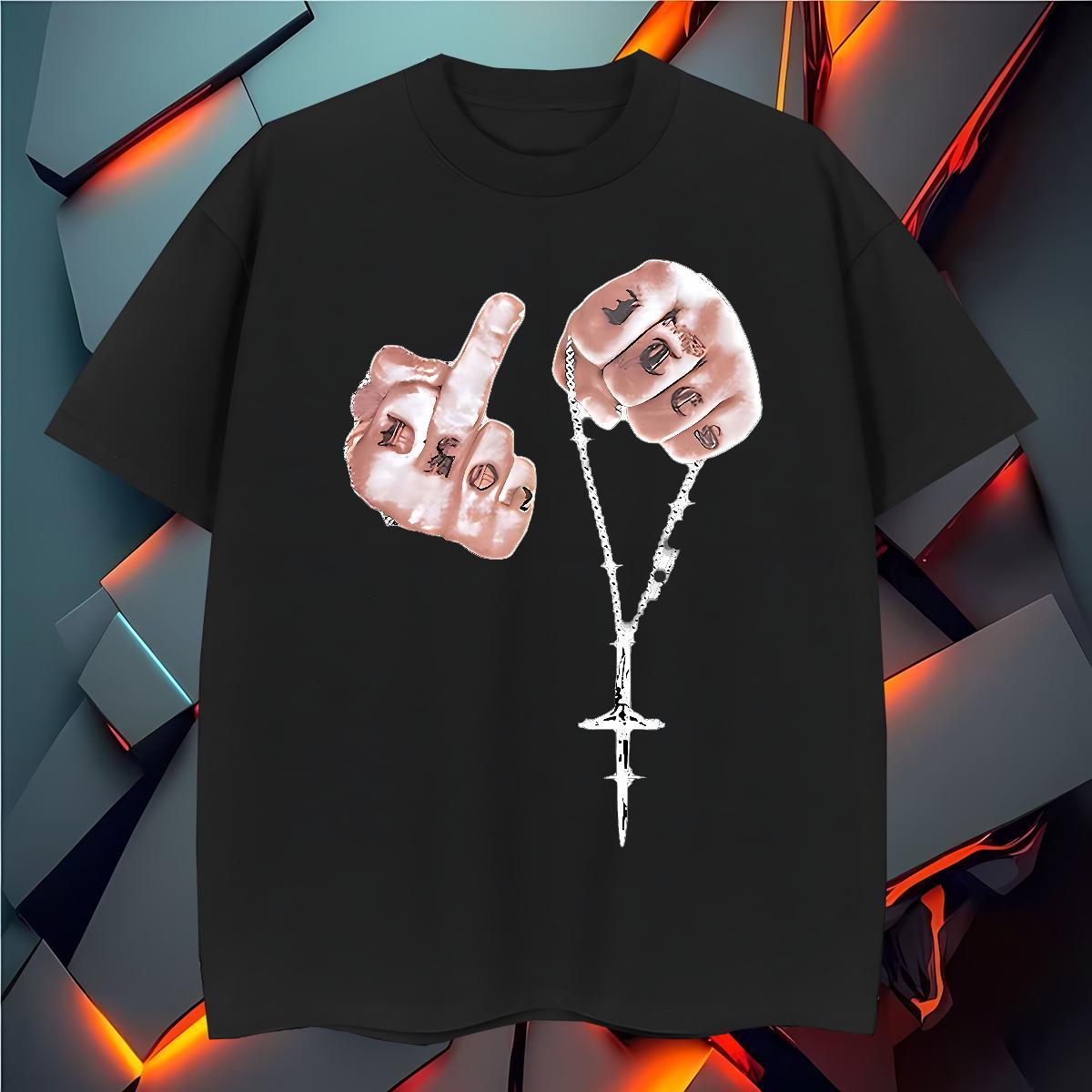 T Shirts Men 100% Cotton 230g hands Daily Outfit Breathable Crew Neck DIY Printed Tshirts New Arrival Unisex Clothings