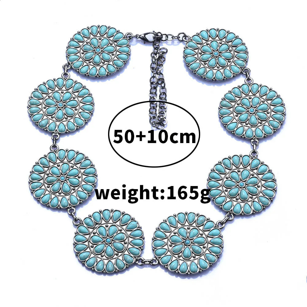 2024 Indian Ethnic Statement Large Collar Choker Necklace Women Bohemian Maxi y Vintage Big Bib Jewelry 240813