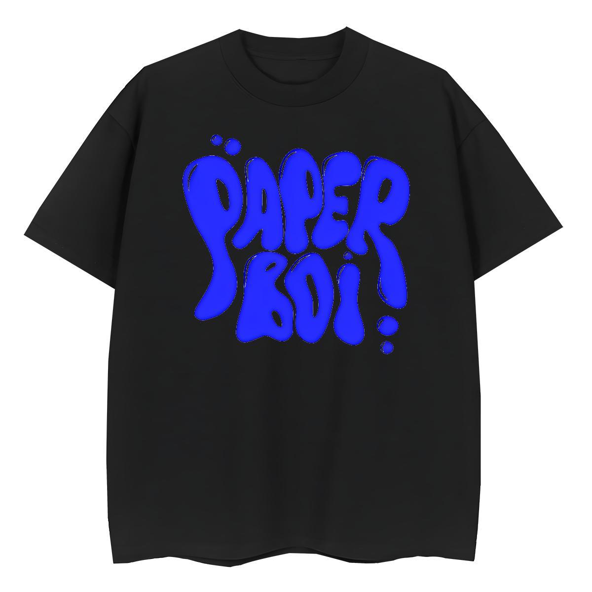 Wholesale Men Tees Street 230g Cotton Customized Print Breathable Short Sleeve letter Mens T Shirts Fashion Top Tees