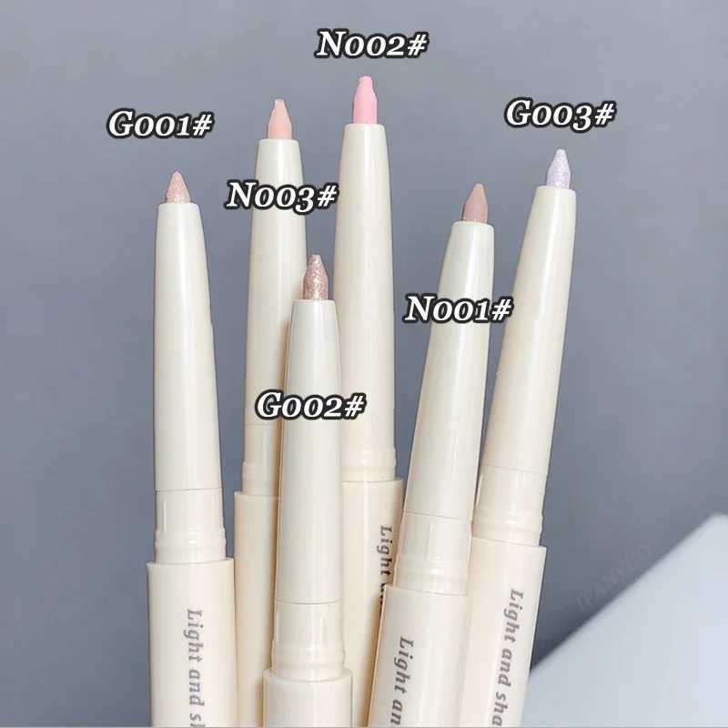 Glitter Eyeshadow Lying Silkworm Pen Brightening Adorned Pearl High-gloss Eyeliner Long-lasting Waterproof Eyes Makeup Cosmetics Y240813