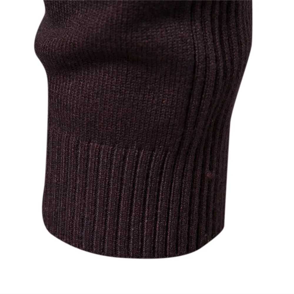 New winter turtle neck thick mens sweater casual turtle neck solid color high-quality ultra-thin turtle neck sweater with floral pattern for menW24072