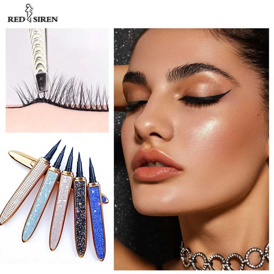 Eyelash Glue Pen Free Shipping Makeup Self-adhesive Eyeliner Pen Black Clear Lash Glue Y240813