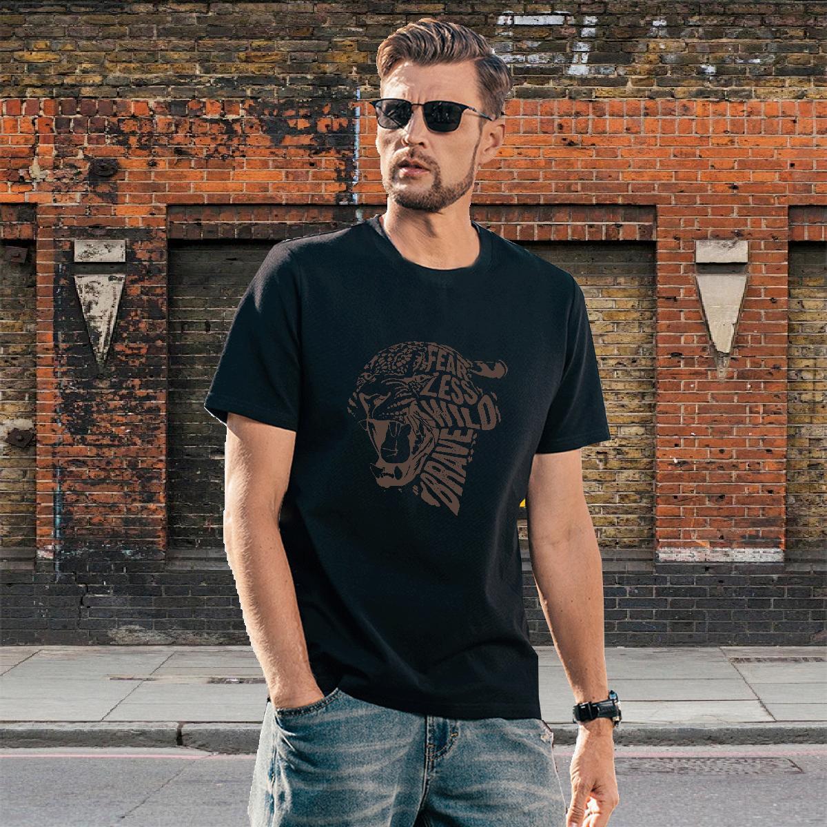 High Quality T shirt Breathable Soft Beach Customized Print 100% Cotton 230g Mens Tshirts New Arrival Clothings