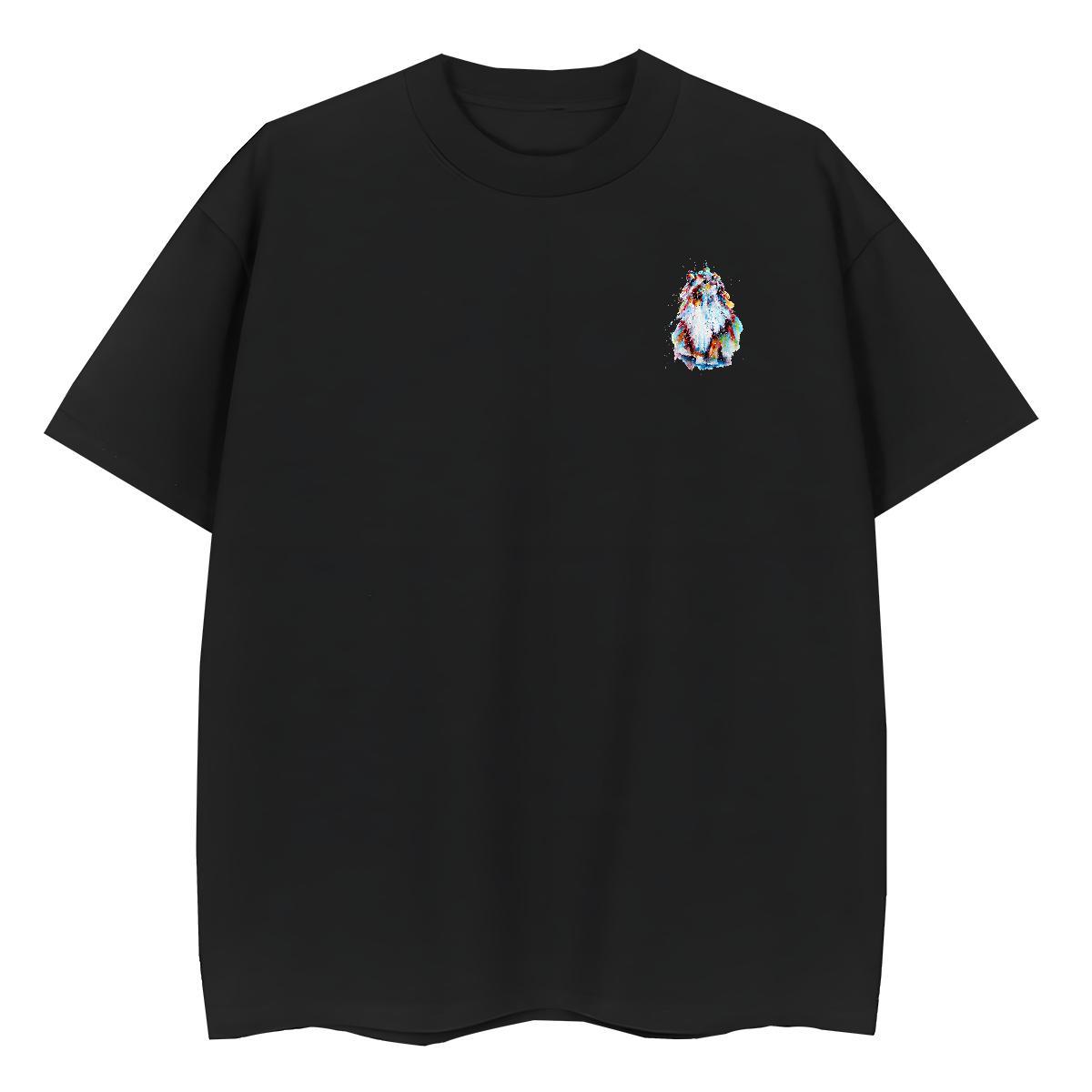 Mens T Shirts 230g 100% Cotton cat Sport Breathable Short Sleeve Black White Men Tshirts DIY Customized Free Shipping Wear