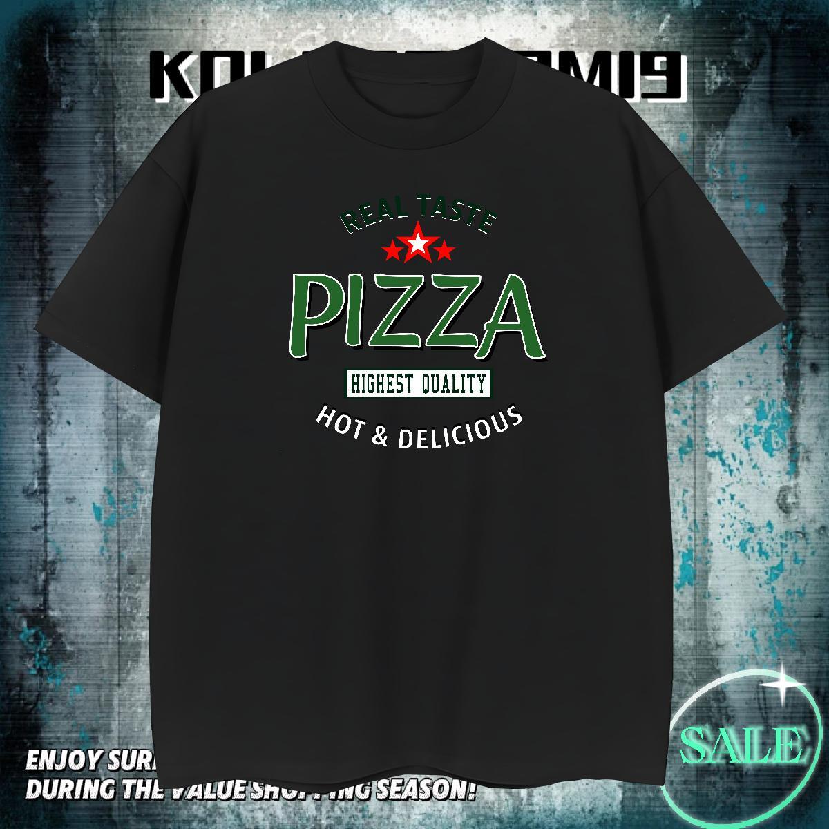 TOP Quality Tshirts Street Wear 230g Pure Cotton Custom Cartoon O-Neck Short Sleeve letter T-Shirts Fashion New Polos
