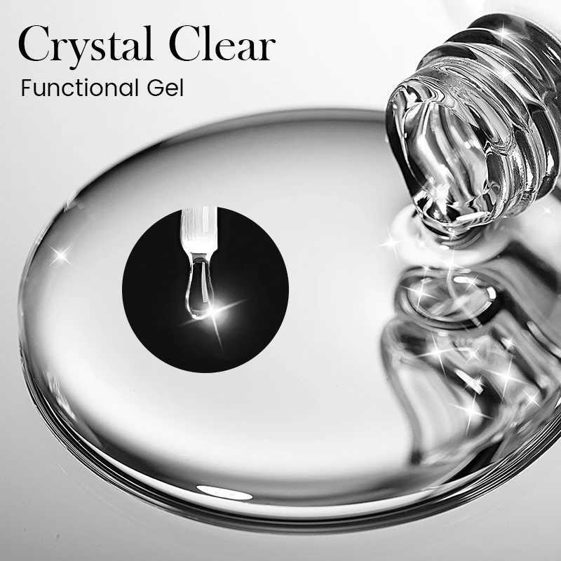 BORN PRETTY Base Gel Super Top Coat Nail Gel polish Design Enhancer Varnish Semi Permanent Soak Off UV LED Nail Art Tool 10mlM240814