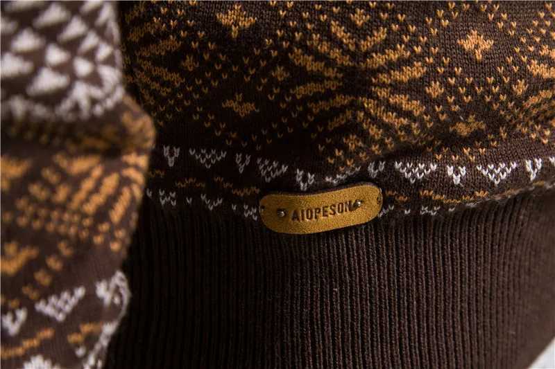 AIOPESON Cotton Knitted Mens Street Clothing O-neck Pullover Sweater New Fashionable High Quality Mens Knitted Sweater FD05436152W240729