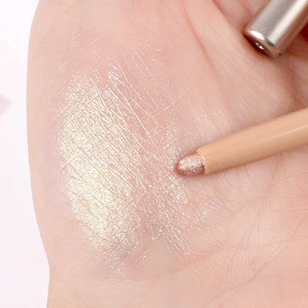 Shiny Lying Silkworm Eyeliner Pencil Glitter Nature Brightens Highlighter Eyeliner Eyeshadow Pen Long-lasting Eye Korean Makeup Y240813