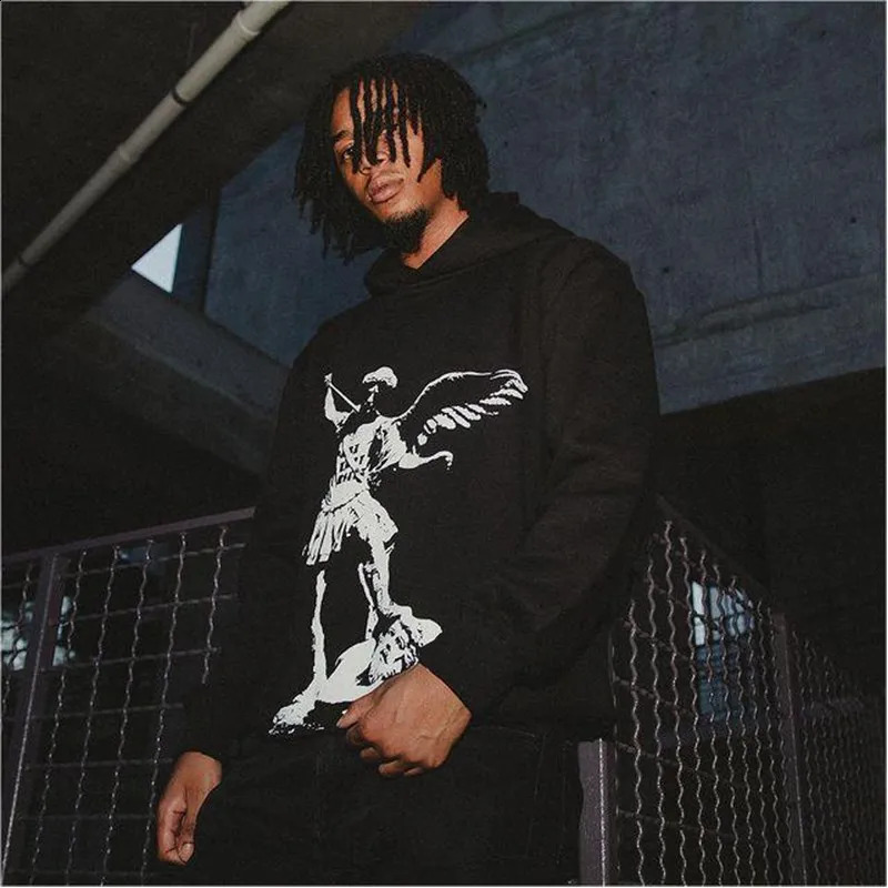 Y2K Jacket Letter Skeleton Print American Oversized Hoodie Men High Street Hip-Hop Clothing Retro Casual Loose Sweatshirt Women 240809