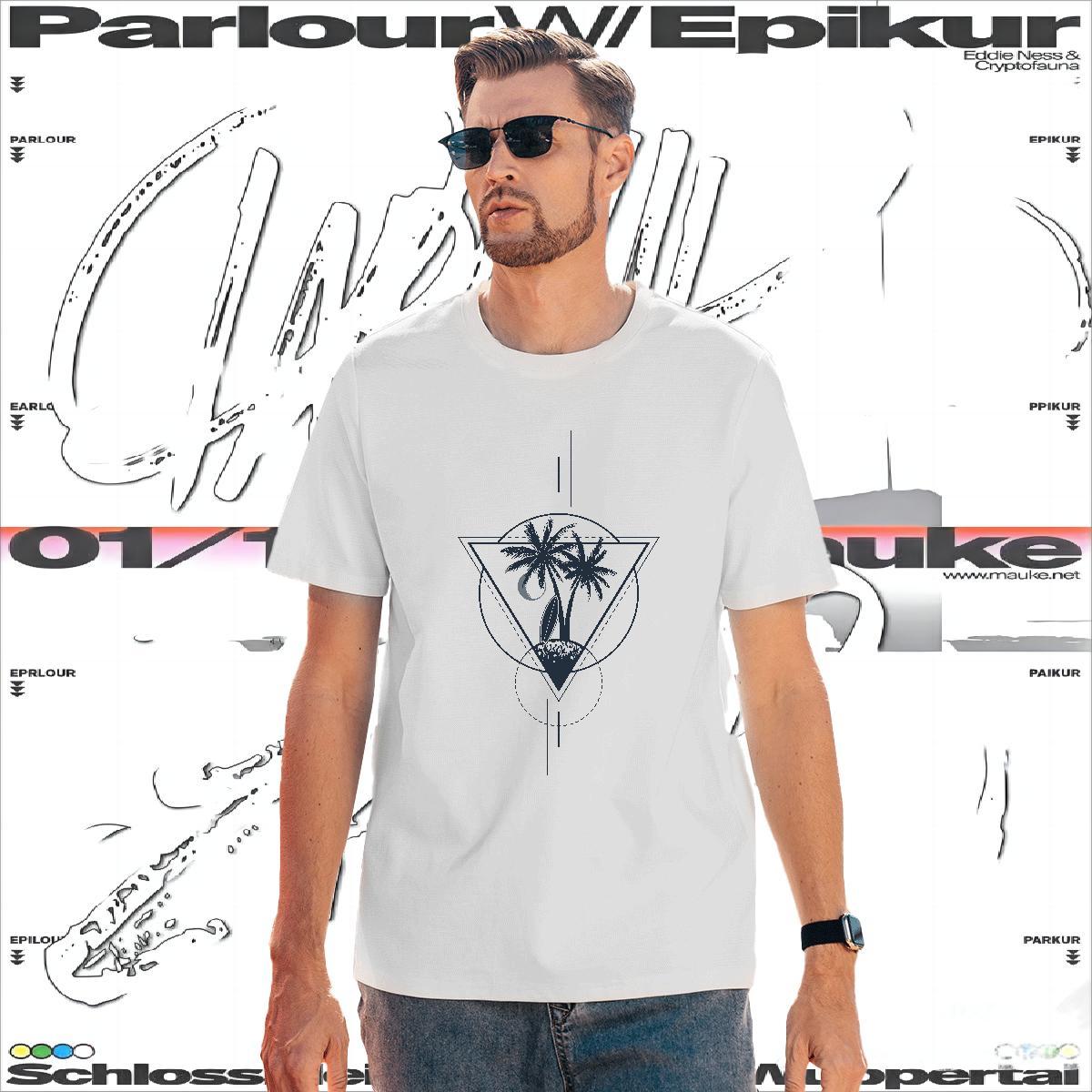 Wholesale tree Mens T Shirts Street Wear Men Clothes T-Shirt 230g Pure Cotton Customized Short Sleeve Soft DIY Logo Oversized Tshirts