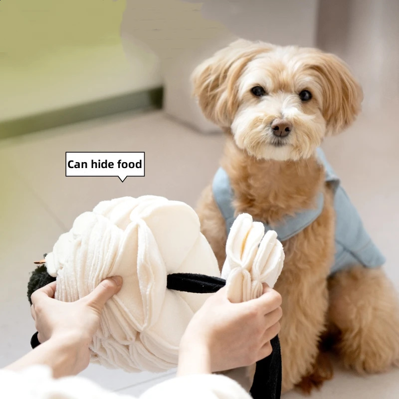 Mewoofun Dog Sniffing Toy Sheep Shaped Hiding Food Toy Sniffing Toy Puppy Slow Food Interactive Toys Easy Clean Pet Supplies 240812