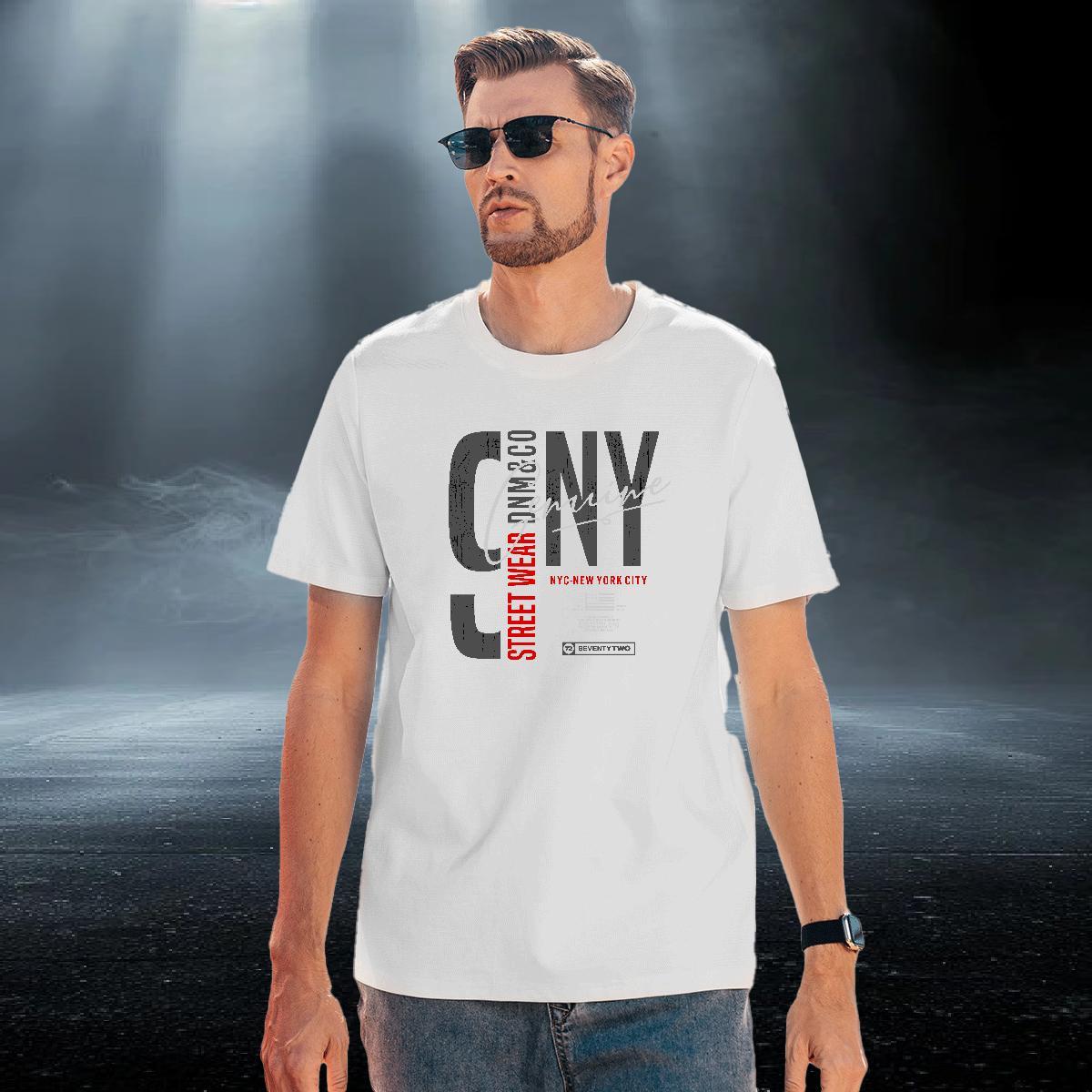 TOP Quality Men Tops Tees High Street Hip Hop 230g Cotton Customized Print Round Neck Short Sleeve letter Man T Shirts Fashion Designer Wear
