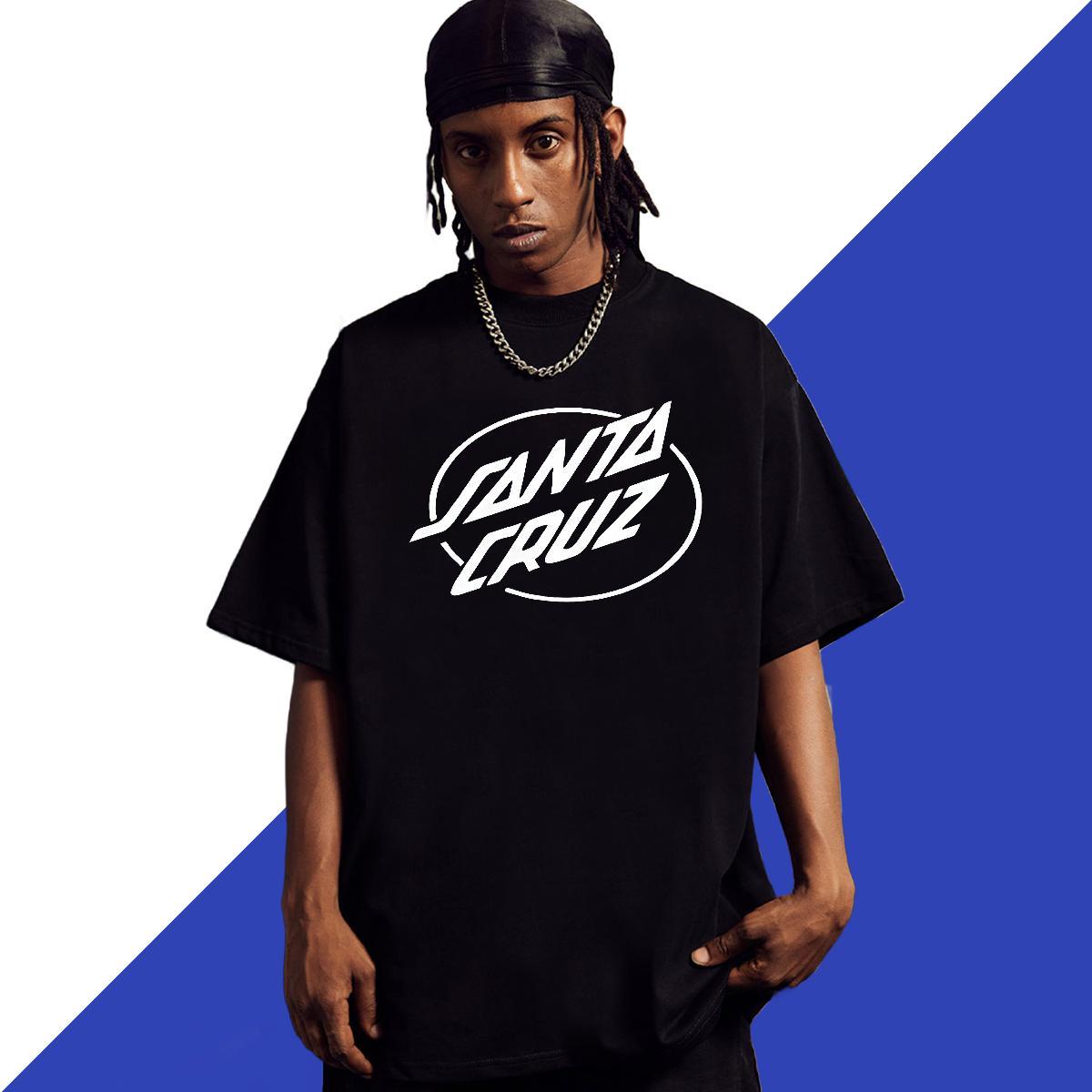 Loose Tshirts Street Casual 230g Pure Cotton Cartoon Printing L-4XL Breathable Crew Neck letter Men T Shirts 2024 Designer Clothings