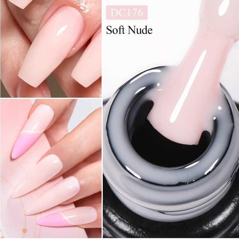 Mtssii 7ml Milky White Quick Extension Gel Nail Polish Nude Construct Hard Gel Semi Permanent Acrylic Extension Nail Art VarnishM240814