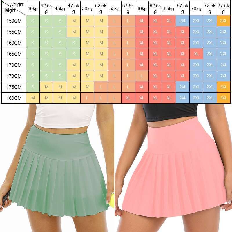 Hide Cloud High Waist Pleated Tennis Skirts Women Golf Sports Skirt Plus Size Fiess Shorts Quick Dry Workout Running Skorts