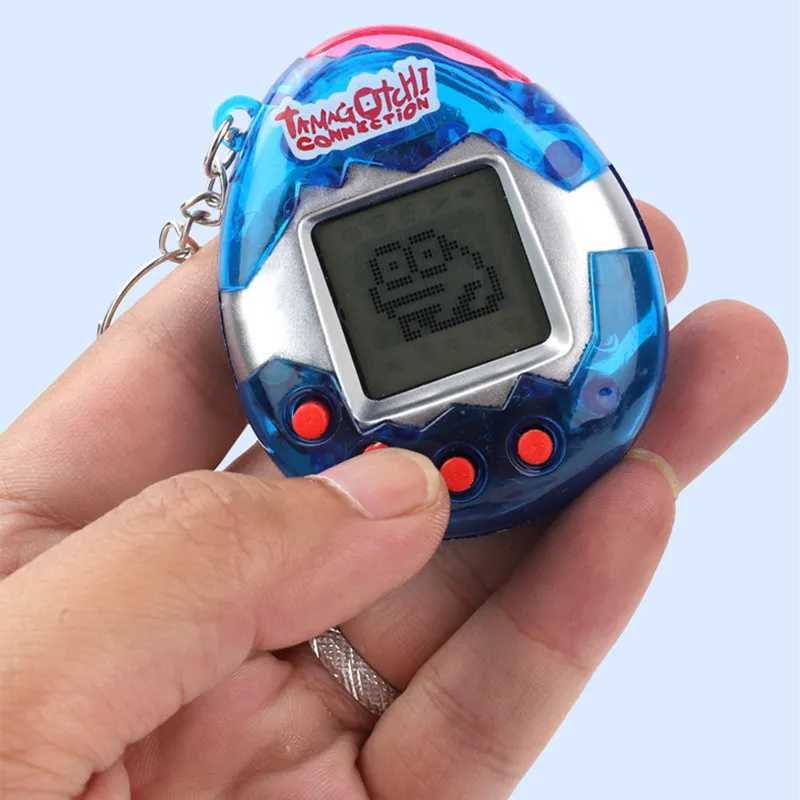 90s Nostalgic Tamagotchi: 1/3pcs Transparent Virtual Cyber Digital Pet Toys in Various Colors (Y240815) dh5727163