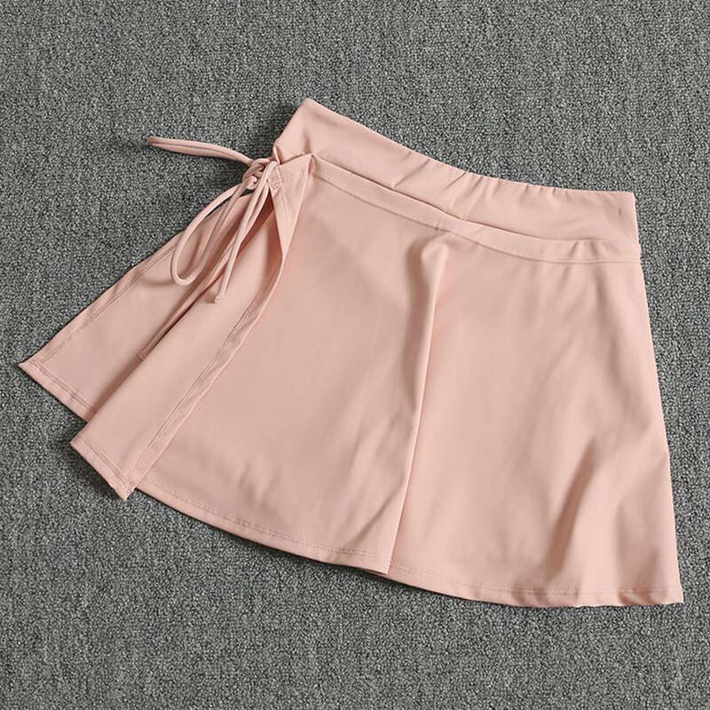 Rimocy Women Sports Tennis Fiess Short 2024 Summer Quick Drying Lace Up Yoga Woman Mini Golf Sporting Skirts