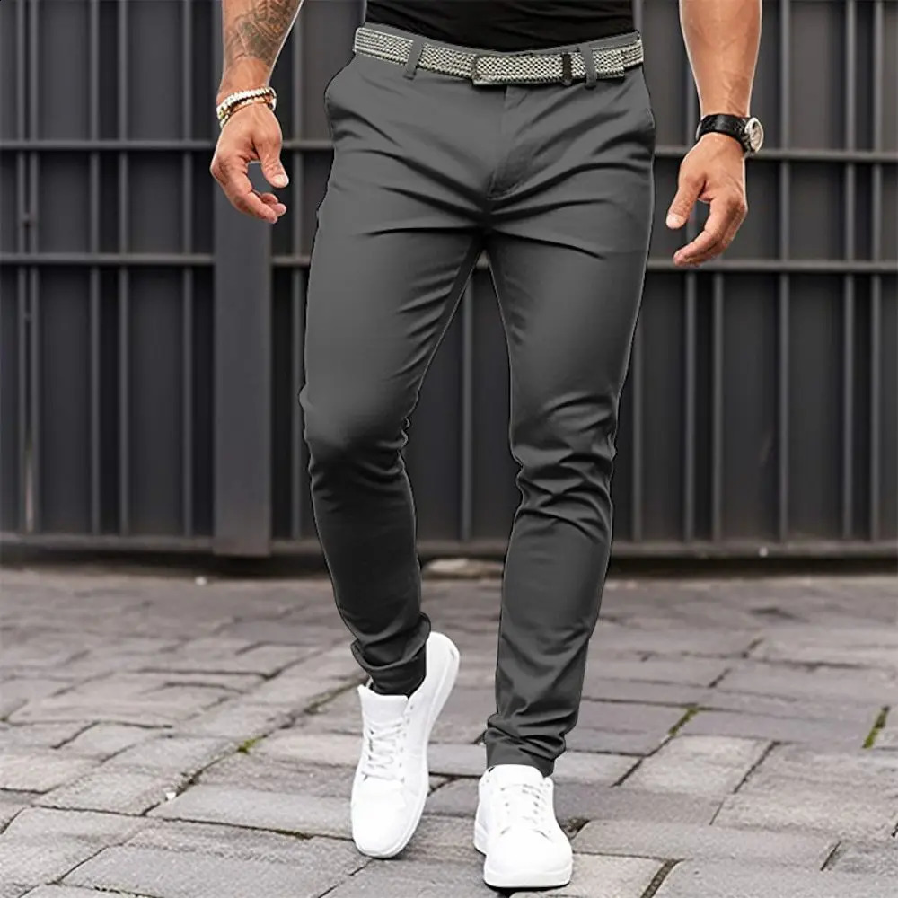 2024 KPOP Fashion Style Harajuku Slim Fit Trousers Loose All Match Casual Pants Solid Pockets Korean Style Straight Leg Pants 240814