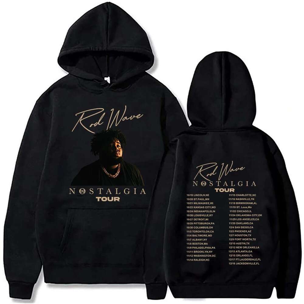 Wave Rod Nostalgia Hip Hop Music Hoodie Man Woman Hoody Pullover Tops Sweatshirt Fans Gift Haruku Comfortable Fleece Clothing