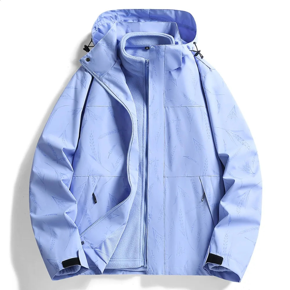 Spring and Autumn Mens Windproof Jacket Waterproof Lightweight Mountain Sport for Men Hooded Windbreaker Raincoat 240712