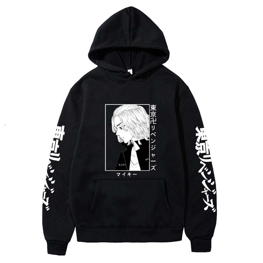 Women Men Tokyo Revengers Anime Zip Up Hoodies Manga Pullover Plus Size Sweatshirt Haruku Unisex Warm Streetwear Zipper Jacket per