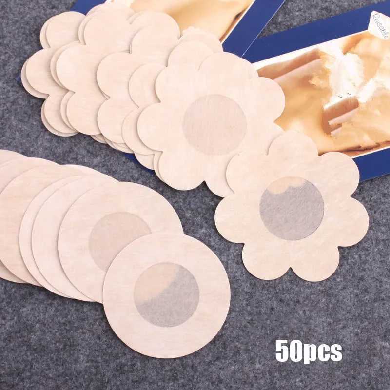 50 pieces of womens invisible breast lifting tape covered on bras with Nipple stickers breast stickers adhesive bra Nipple cover accessoriesXJ250324