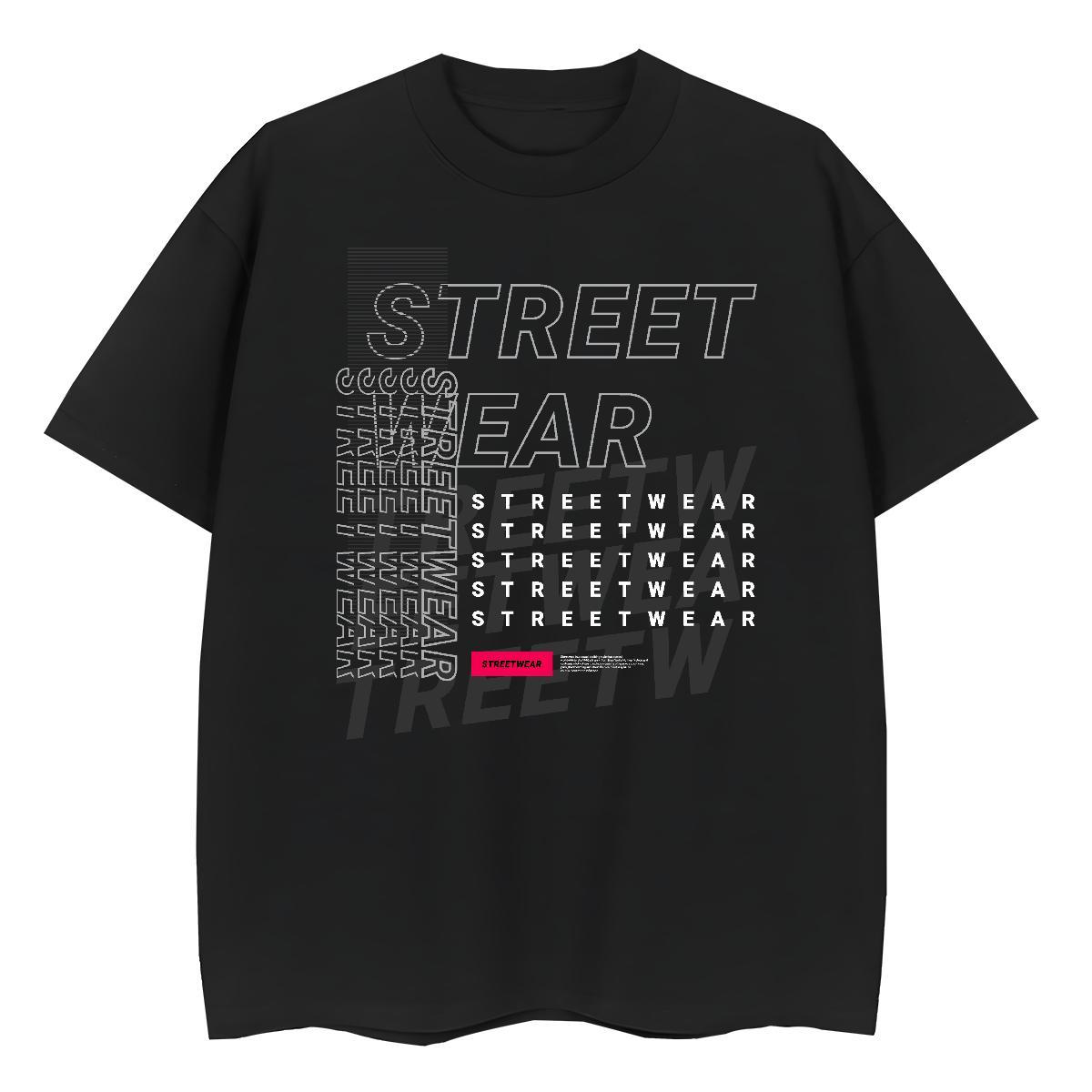 Comfortable Men Tops Tees Summer Casual 100% Cotton 230g Anime Print Crew Neck Breathable letter T shirt New Tops Shirt